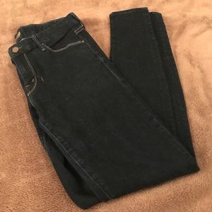 Mother dark wash jeans